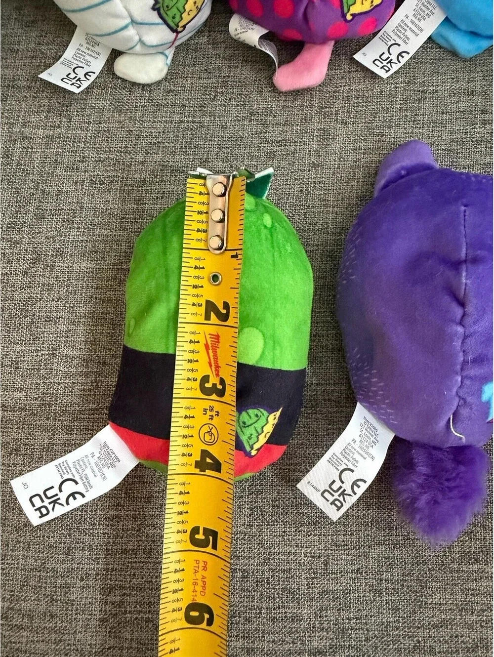 Cats vs Pickles Lot of 8 New With Tags 4” Bean Bag Plush